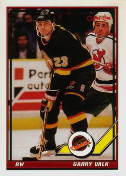 1991-92 O-Pee-Chee #117 Garry Valk Front