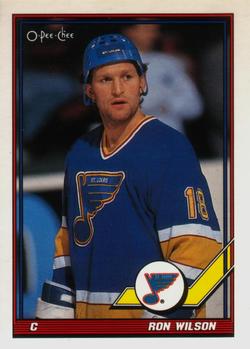 1991-92 O-Pee-Chee #120 Ron Wilson Front