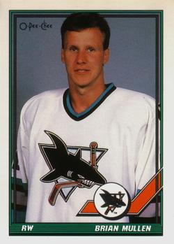1991-92 O-Pee-Chee #129 Brian Mullen Front