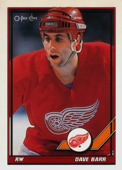 1991-92 O-Pee-Chee #147 Dave Barr Front