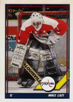 1991-92 O-Pee-Chee #154 Mike Liut Front