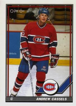 1991-92 O-Pee-Chee #176 Andrew Cassels Front