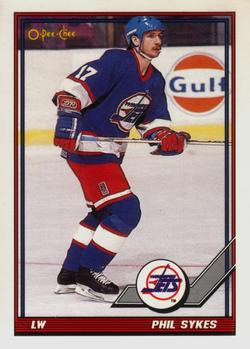 1991-92 O-Pee-Chee #189 Phil Sykes Front