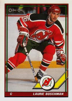 1991-92 O-Pee-Chee #202 Laurie Boschman Front