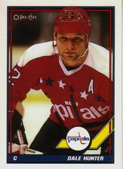 1991-92 O-Pee-Chee #229 Dale Hunter Front