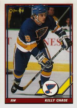 1991-92 O-Pee-Chee #23 Kelly Chase Front