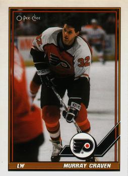 1991-92 O-Pee-Chee #254 Murray Craven Front