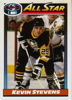 1991-92 O-Pee-Chee #267 Kevin Stevens Front