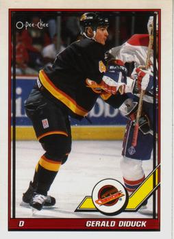1991-92 O-Pee-Chee #280 Gerald Diduck Front