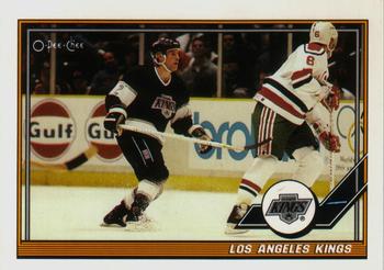 1991-92 O-Pee-Chee #283 Los Angeles Kings Front