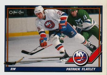 1991-92 O-Pee-Chee #343 Patrick Flatley Front