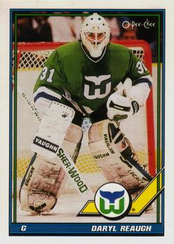 1991-92 O-Pee-Chee #391 Daryl Reaugh Front