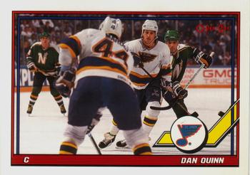 1991-92 O-Pee-Chee #393 Dan Quinn Front