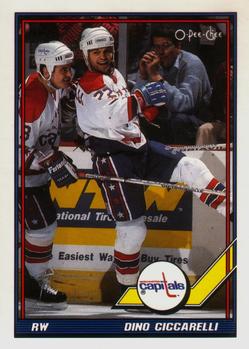 1991-92 O-Pee-Chee #429 Dino Ciccarelli Front