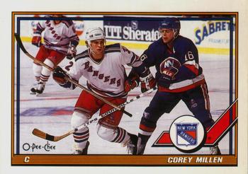 1991-92 O-Pee-Chee #461 Corey Millen Front