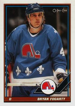 1991-92 O-Pee-Chee #500 Bryan Fogarty Front