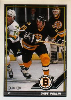 1991-92 O-Pee-Chee #507 Dave Poulin Front