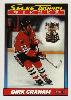 1991-92 O-Pee-Chee #521 Dirk Graham Front