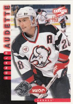 1997-98 Score Buffalo Sabres #4 Donald Audette Front