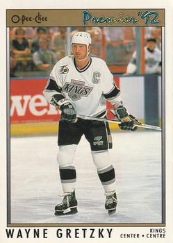 1991-92 O-Pee-Chee Premier #3 Wayne Gretzky Front