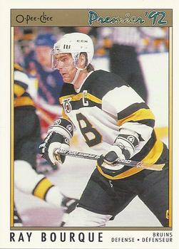 1991-92 O-Pee-Chee Premier #119 Ray Bourque Front