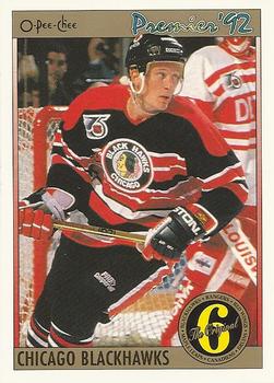 1991-92 O-Pee-Chee Premier #174 Jeremy Roenick Front
