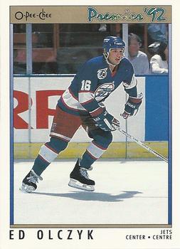 1991-92 O-Pee-Chee Premier #196 Ed Olczyk Front