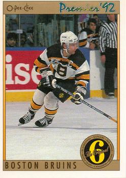 1991-92 O-Pee-Chee Premier #192 Ray Bourque Front