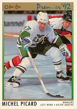 1991-92 O-Pee-Chee Premier #20 Michel Picard Front