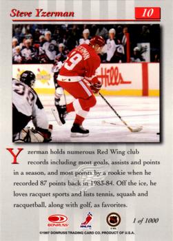 Card SS20: Steve Yzerman - Upper Deck Hockey 1997-1998