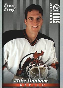 1997-98 Studio - Press Proofs Silver #56 Mike Dunham Front
