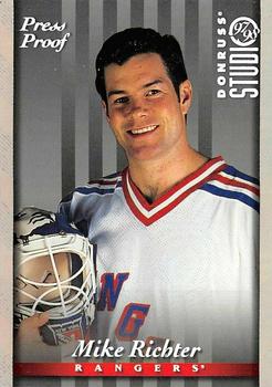 1997-98 Studio - Press Proofs Silver #59 Mike Richter Front