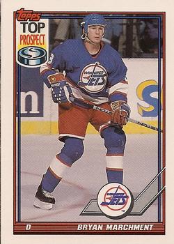 1991-92 Topps #116 Bryan Marchment Front