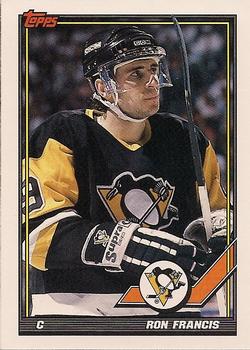 1991-92 Topps #130 Ron Francis Front