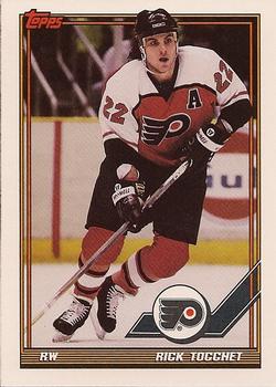 1991-92 Topps #160 Rick Tocchet Front