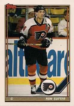 1991-92 Topps #232 Ron Sutter Front