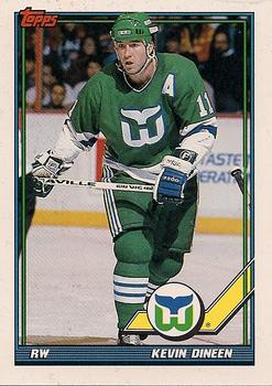 1991-92 Topps #285 Kevin Dineen Front