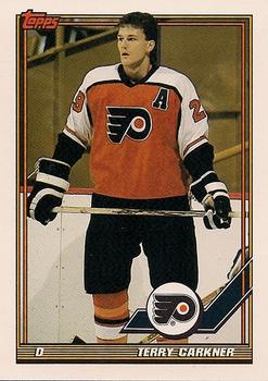 1991-92 Topps #291 Terry Carkner Front