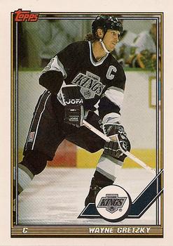 1991-92 Topps #321 Wayne Gretzky Front