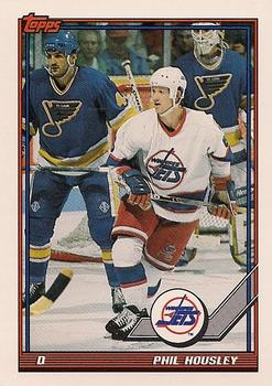 1991-92 Topps #395 Phil Housley Front