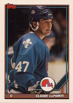 1991-92 Topps #431 Claude Lapointe Front