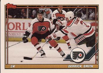 1991-92 Topps #486 Derrick Smith Front