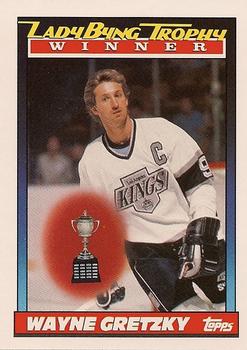 1991-92 Topps #520 Wayne Gretzky Front
