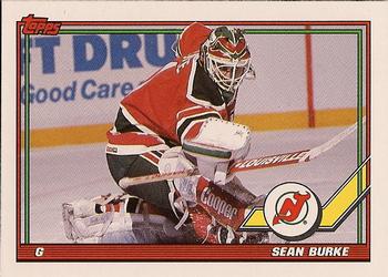 1991-92 Topps #67 Sean Burke Front