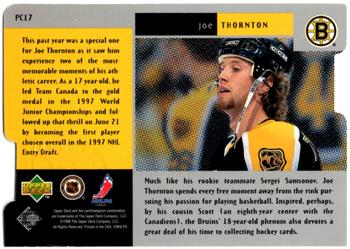 Joe Thornton 1997-98 #296 Upper Deck Collector's Choice – Golden Seals  Hockey