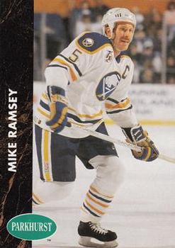 1991-92 Parkhurst #19 Mike Ramsey Front