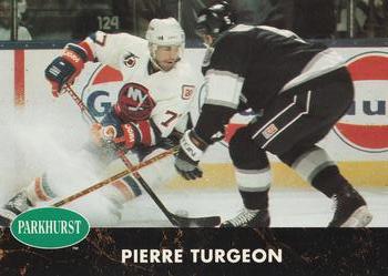 1991-92 Parkhurst #106 Pierre Turgeon Front