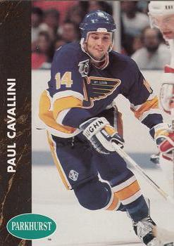 1991-92 Parkhurst #154 Paul Cavallini Front
