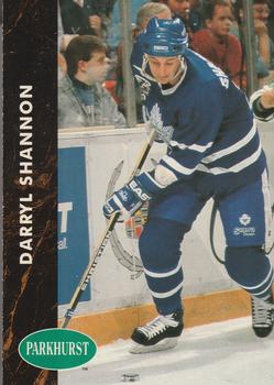 1991-92 Parkhurst #390 Darryl Shannon Front
