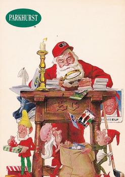 1991-92 Parkhurst #NNO Santa Claus Front